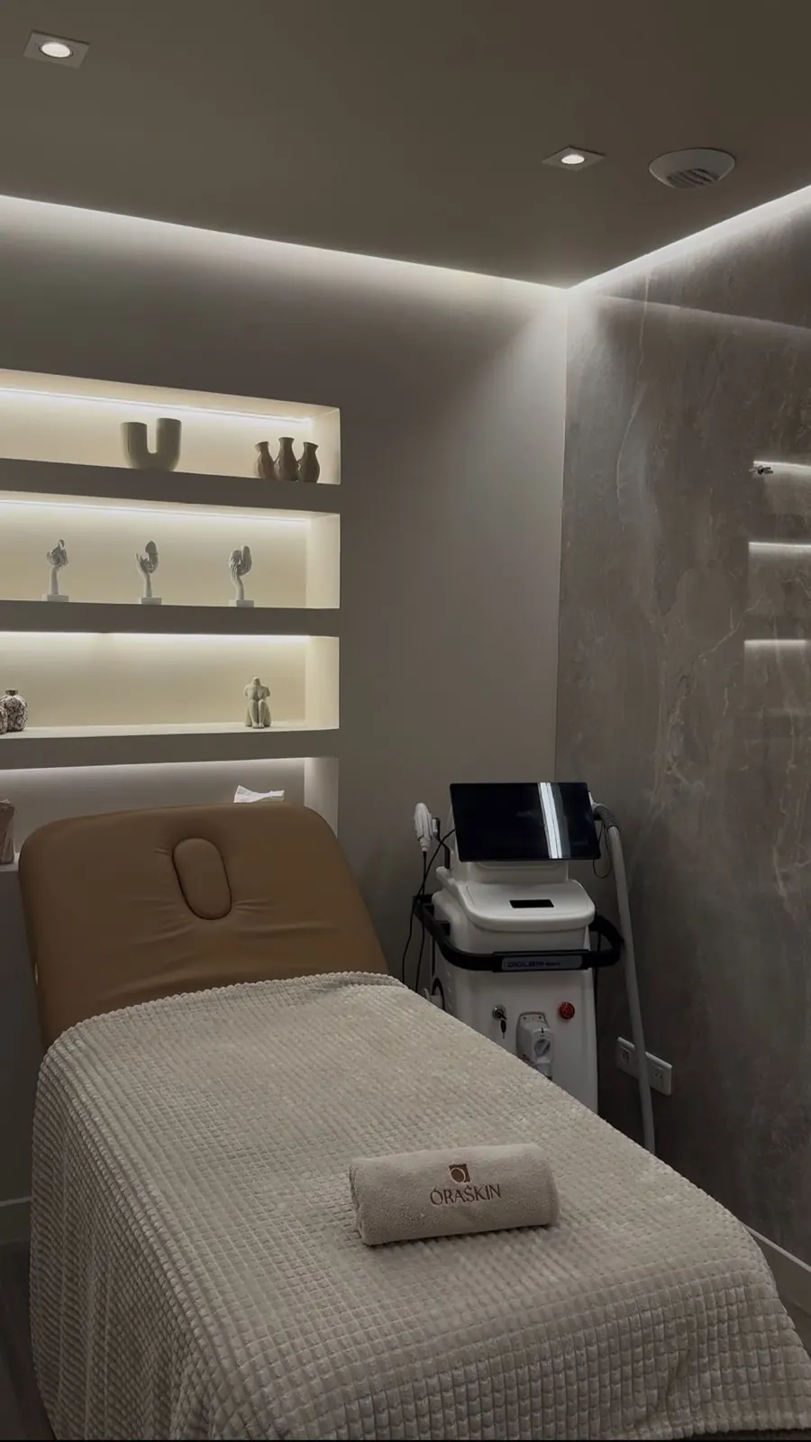 Salle Cryo : cabine cryolipolyse du Centre Oraskin à Lille